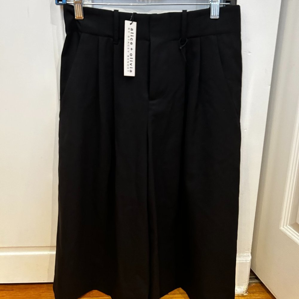Alice + Olivia Culotte Wide-Leg Pants